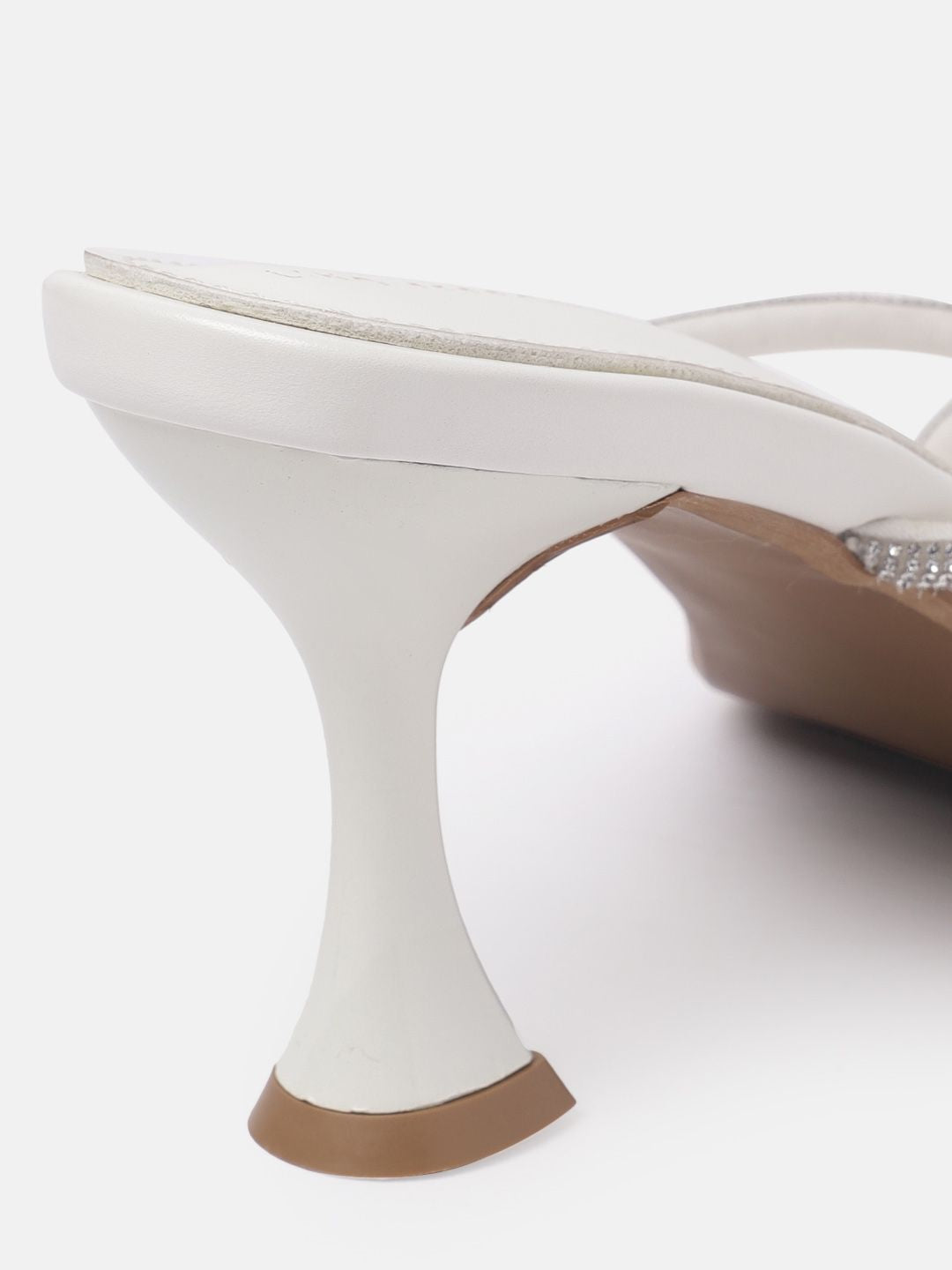 Lino Perros Rhinestones Embellished Party Slim Heels