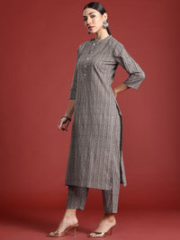 Indo Era Printed Pure Cotton Kurta with Trousers & With Dupatta