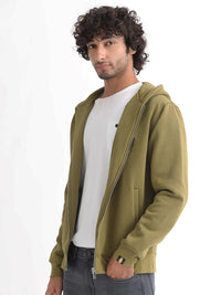 RARE RABBIT Men Scribble Graphic Print Hooded Sweatshirt