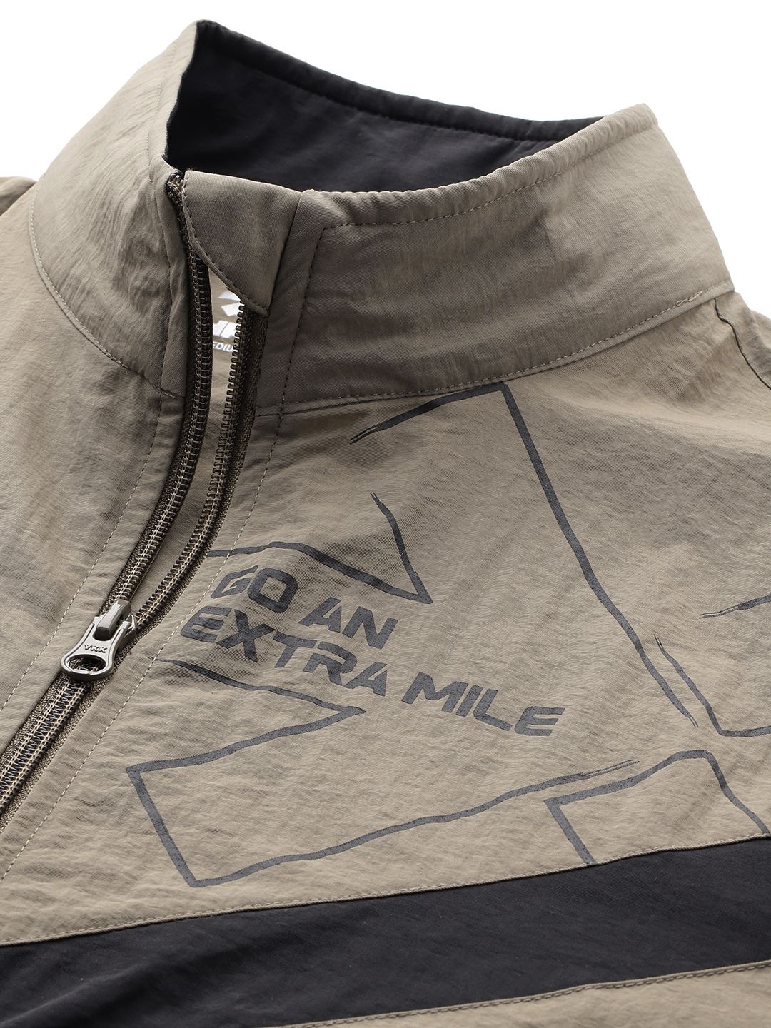 HRX by Hrithik Roshan Rapid Dry Mock Collar Running Tracksuit