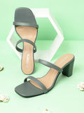 DressBerry Women Block Heel Sandals