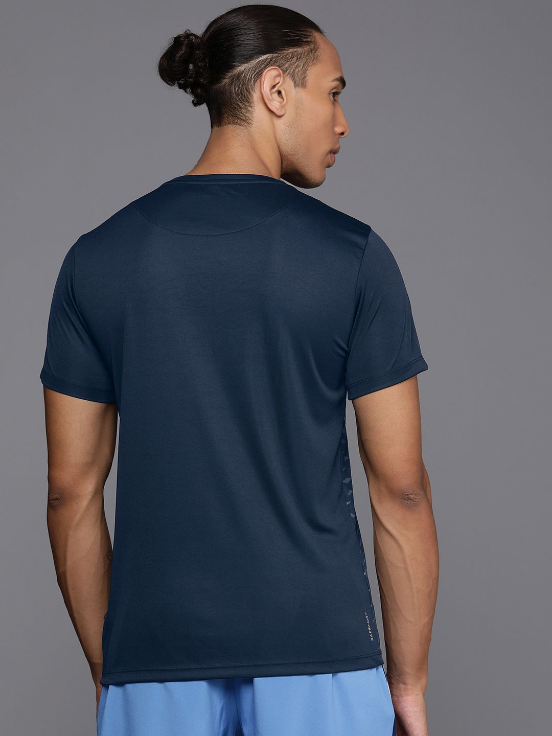 HRX by Hrithik Roshan Men Printed Training Rapid-Dry T-shirt