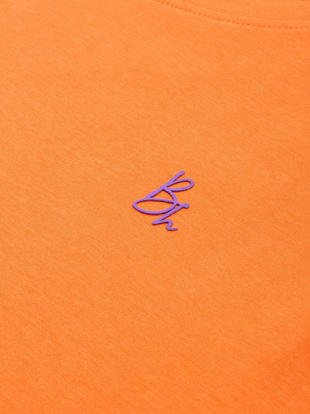 Being Human Solid Round Neck Pure Cotton T-shirt