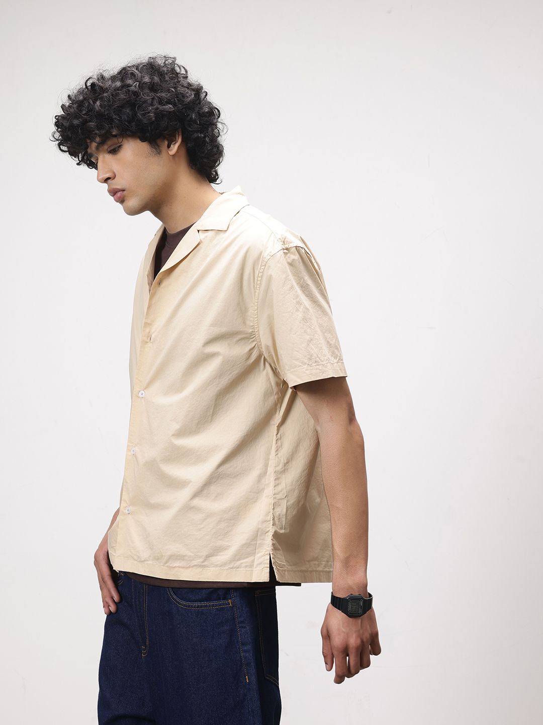 ether Pure Cotton Casual Shirt