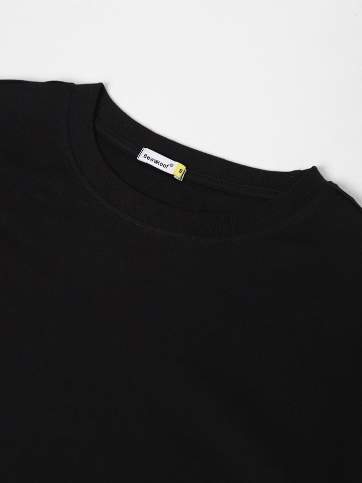 Bewakoof X Official Harry Potter Merchandise Expecto Graphic Printed Oversized T-shirt