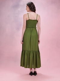 DressBerry Sleeveless Empire Maxi Dress
