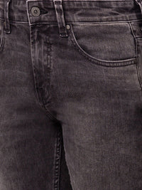 SPYKAR Men Slim Fit Low-Rise Heavy Fade Stretchable Cotton Jeans