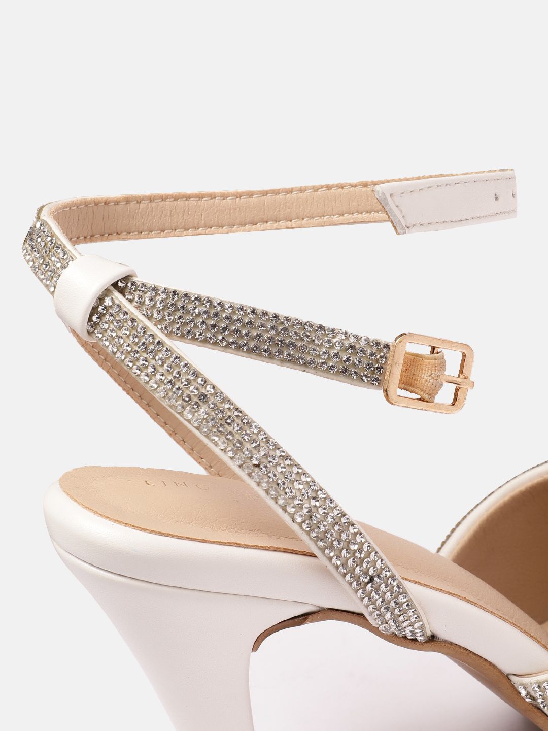 Lino Perros Embellished Party Stiletto Pumps