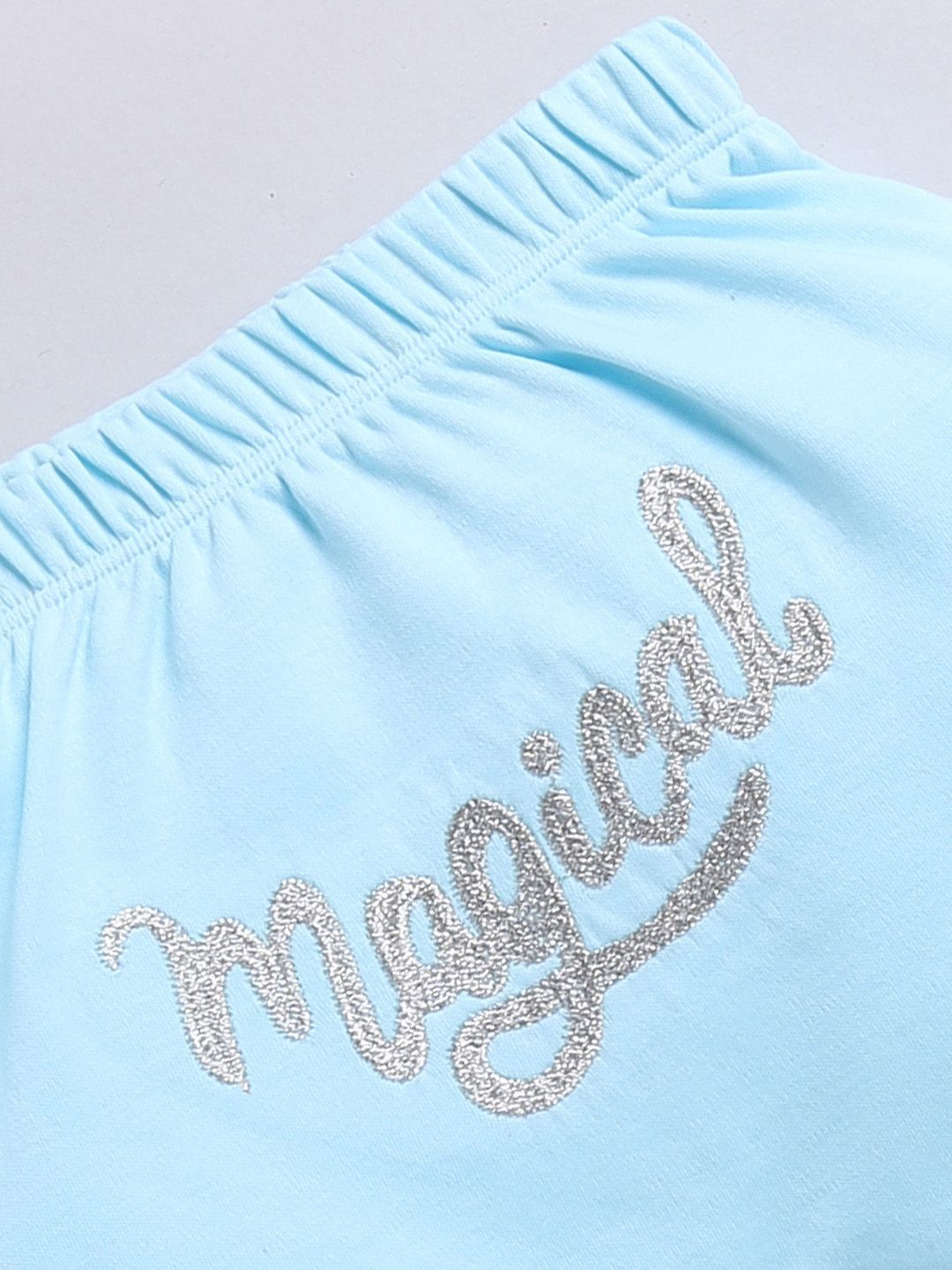 Moms Love Girls Pure Cotton Printed Top with Trousers