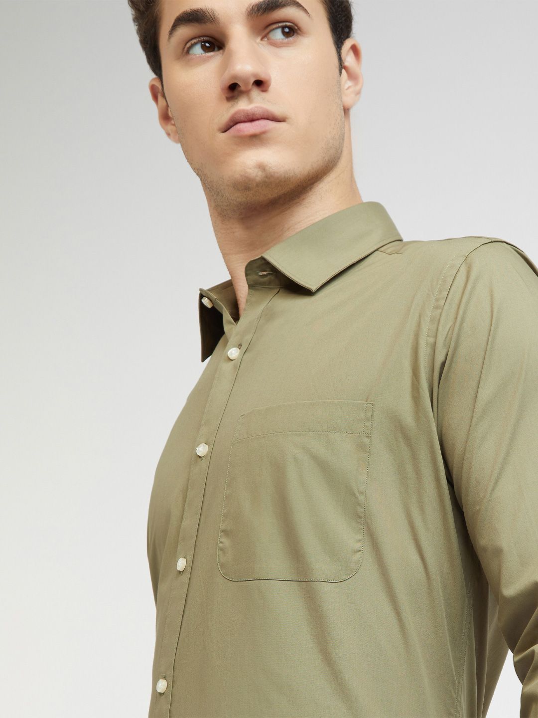 Raymond Pure Cotton Slim Fit Formal Shirt