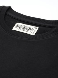 DILLINGER Women Oversized Drop Shoulder Ultra Soft Drapey Cotton Crew Neck T-Shirt