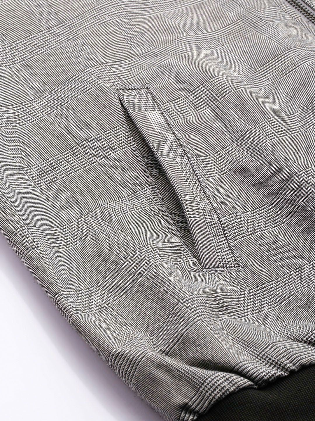 Park Avenue Checked Neo Fit 2 Piece Formal Suits