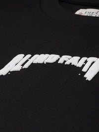 Difference of Opinion Men Graphic Printed Embossed Oversized T-shirt