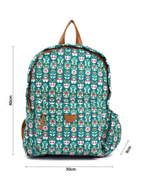 TEAL BY CHUMBAK Women Printed Light Weight Medium Back Pack