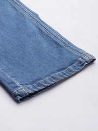 SPYKAR Men Blue Super Skinny Slim Fit Low-Rise Tapered Leg Light Fade Stretchable Jeans