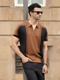 Powerlook Men Polo Collar T-shirt