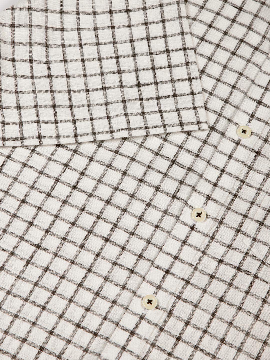 Thomas Scott Men Premium Grid Checks Casual Shirt