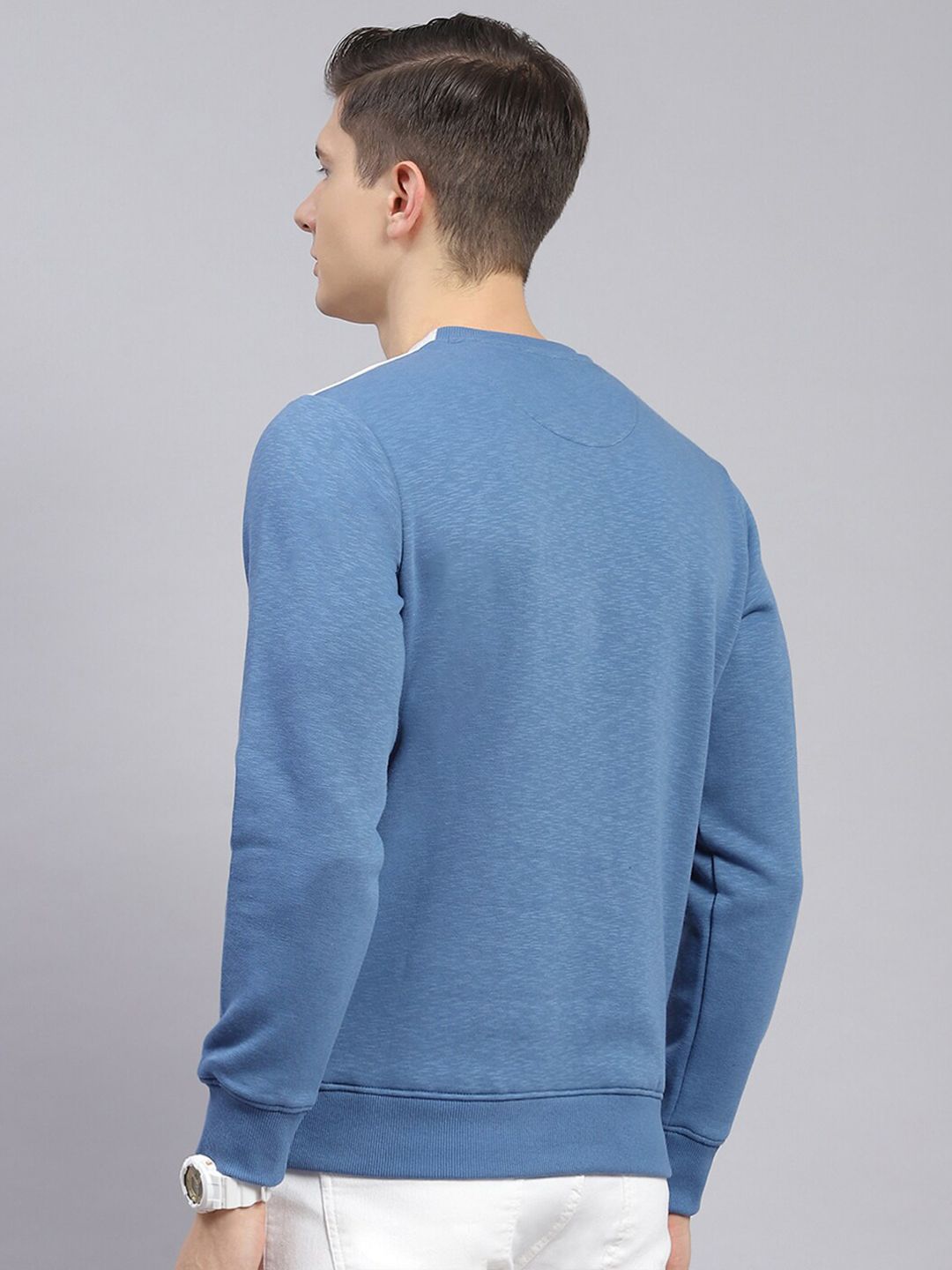 Monte Carlo Typography Printed Pullover Sweatshirt