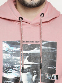 SPYKAR Graphic Printed Hooded Sweatshirt