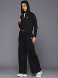 HRX by Hrithik Roshan Brand Logo Detail Hooded Zip-Up Lifestyle Tracksuit