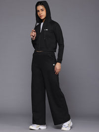 HRX by Hrithik Roshan Brand Logo Detail Hooded Zip-Up Lifestyle Tracksuit