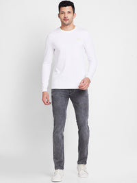 Being Human Self Design Round Neck Casual T-shirt