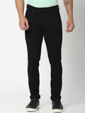 SPYKAR Men Black Slim Fit Low-Rise Highly Distressed Jeans