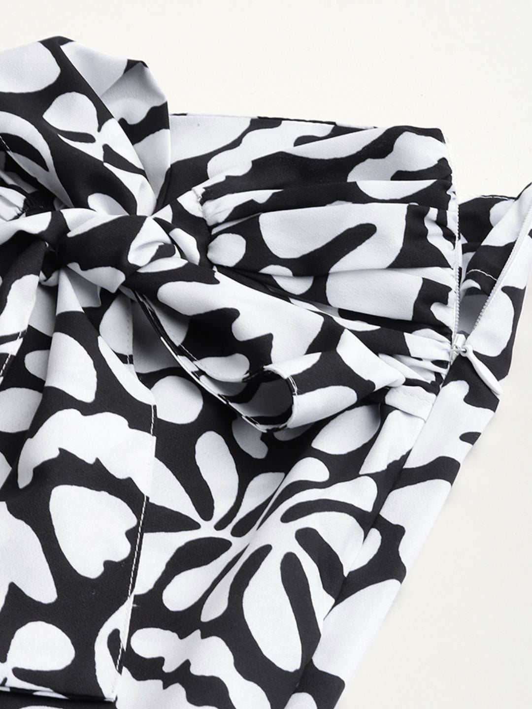 DressBerry Brushstroke Abstract Pencil Midi Skirt