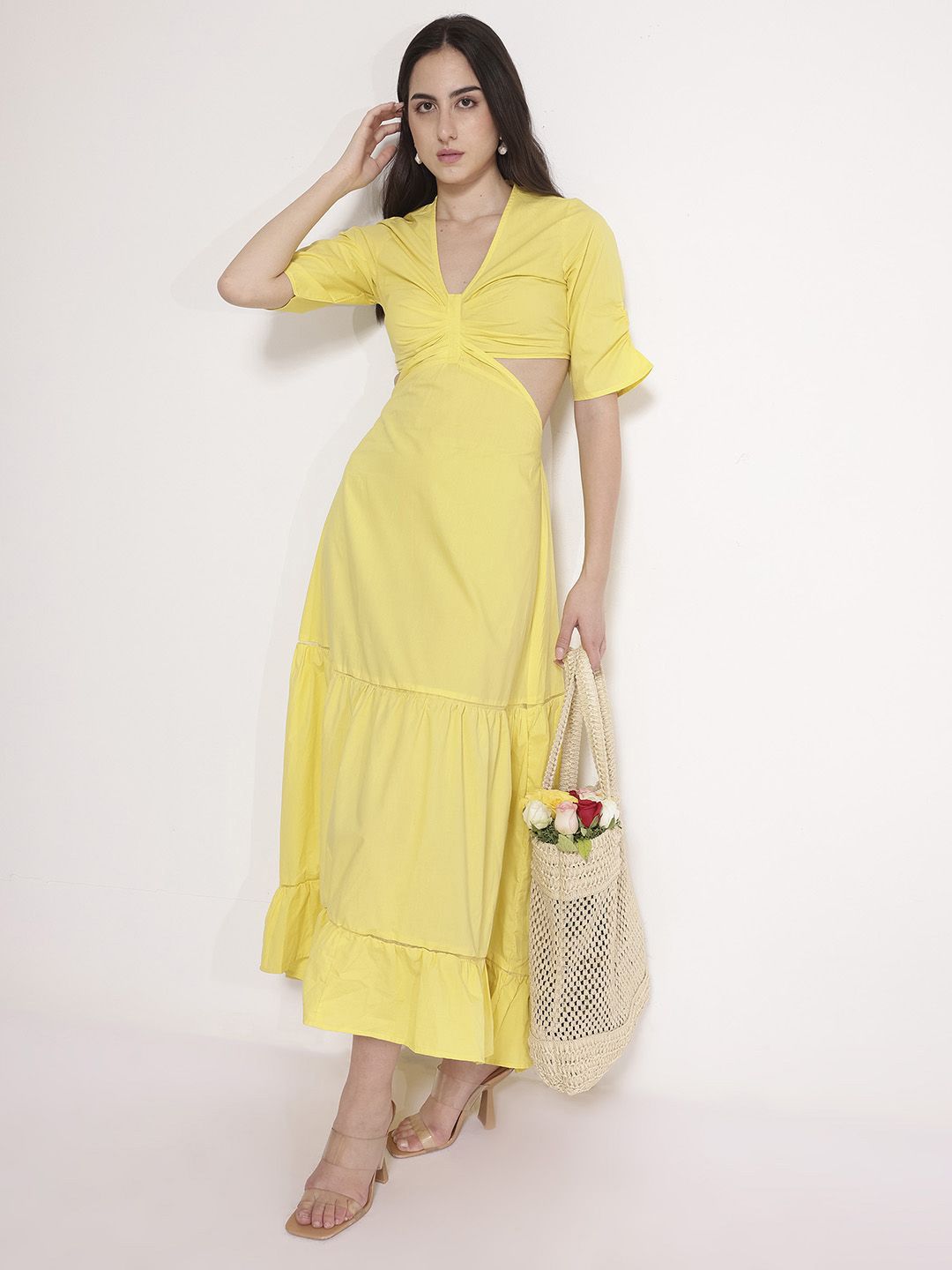 RAREISM Cut-Outs Maxi Dress