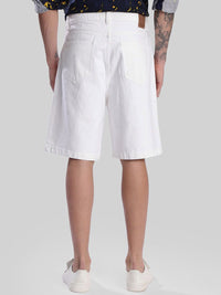 Bene Kleed Men Baggy Fit Distressed Denim Shorts