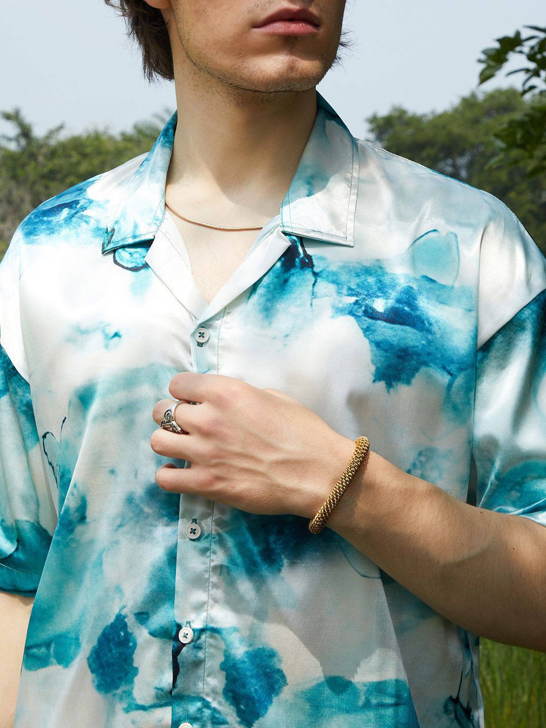 Campus Sutra Men Comfort Printed Casual Shirt