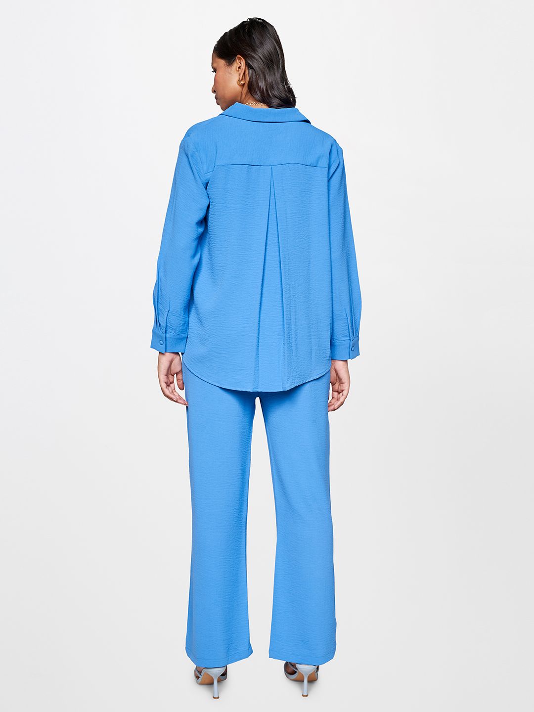 AND Spread Collar Shirt With Trousers