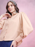 DressBerry Bishop Sleeves Shirt Style Top