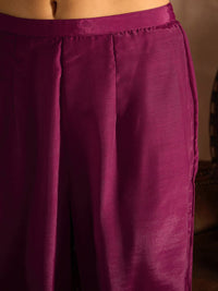 Indo Era Ethnic Motifs Embroidered Thread Work Kurta with Trousers & Dupatta