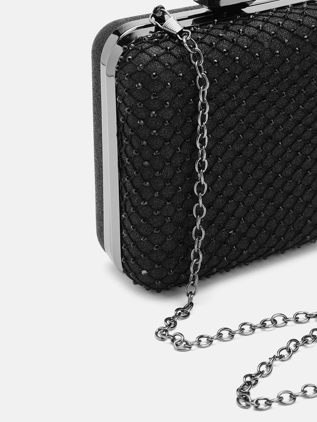 Lino Perros Embellished Party Box Clutch