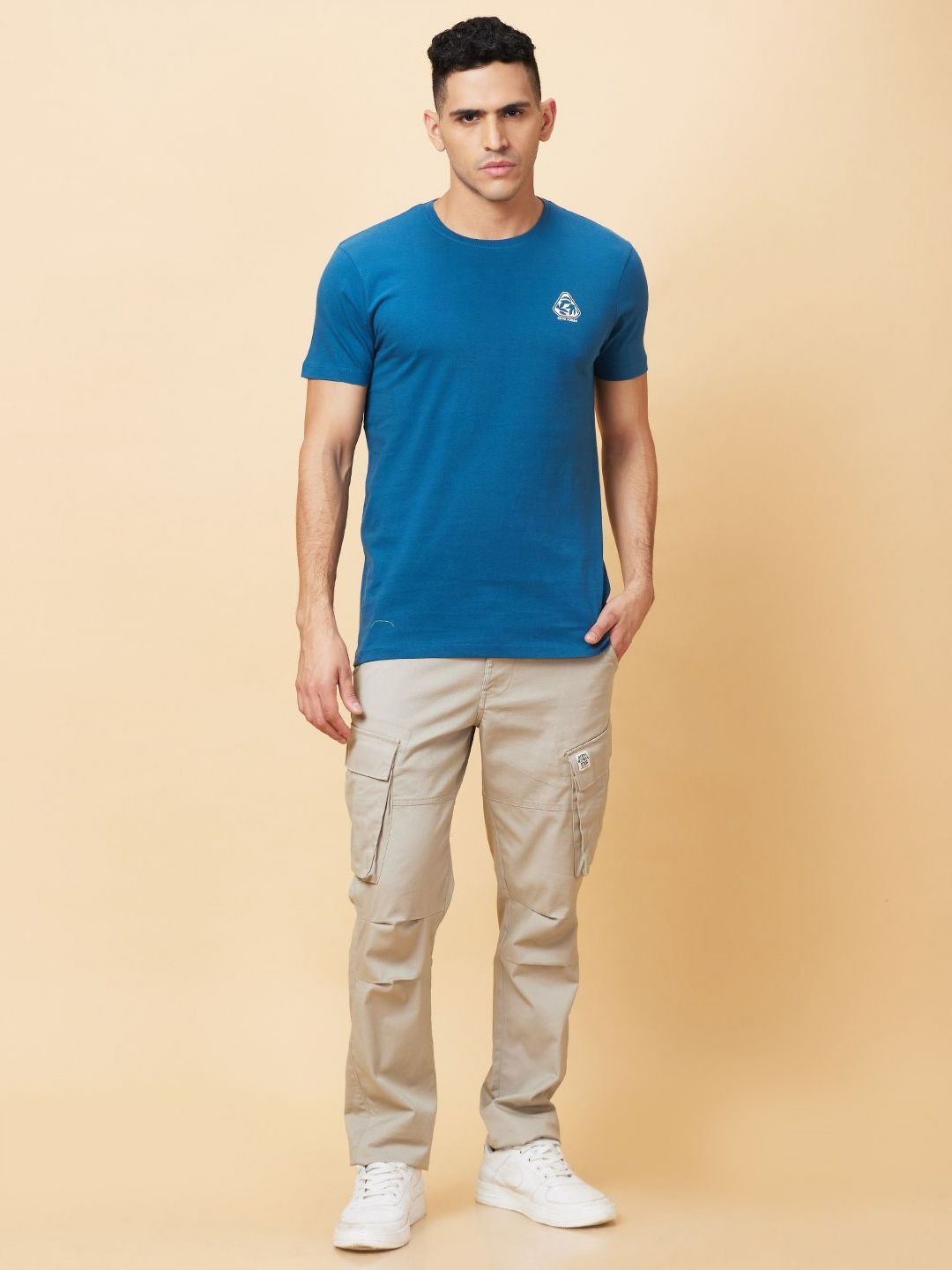 Being Human Men Applique T-shirt