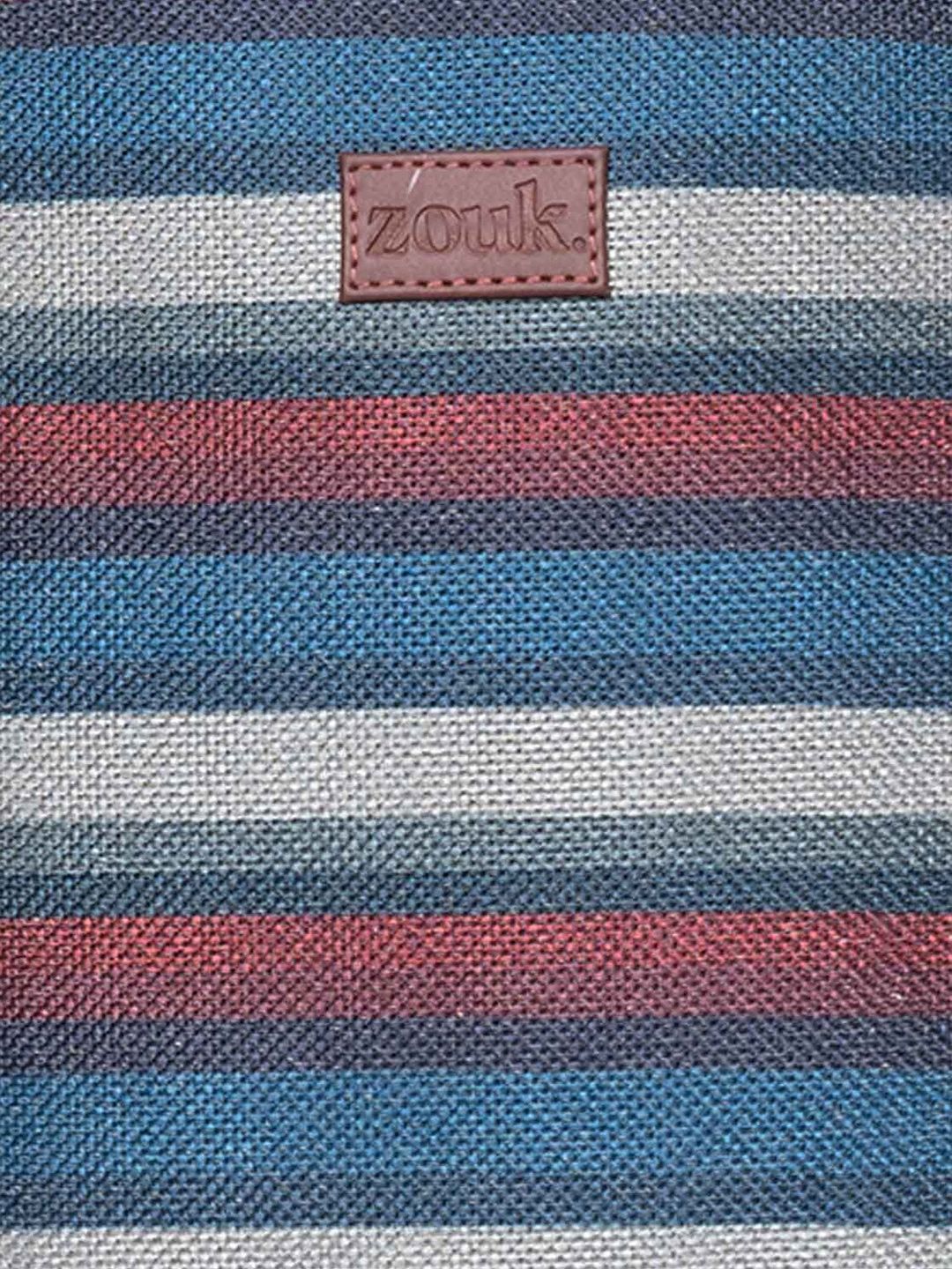 ZOUK Striped Medium Backpack