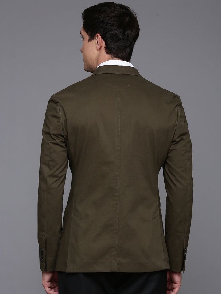 Raymond Contemporary Fit Notched Lapel Collar Single-Breasted Blazer