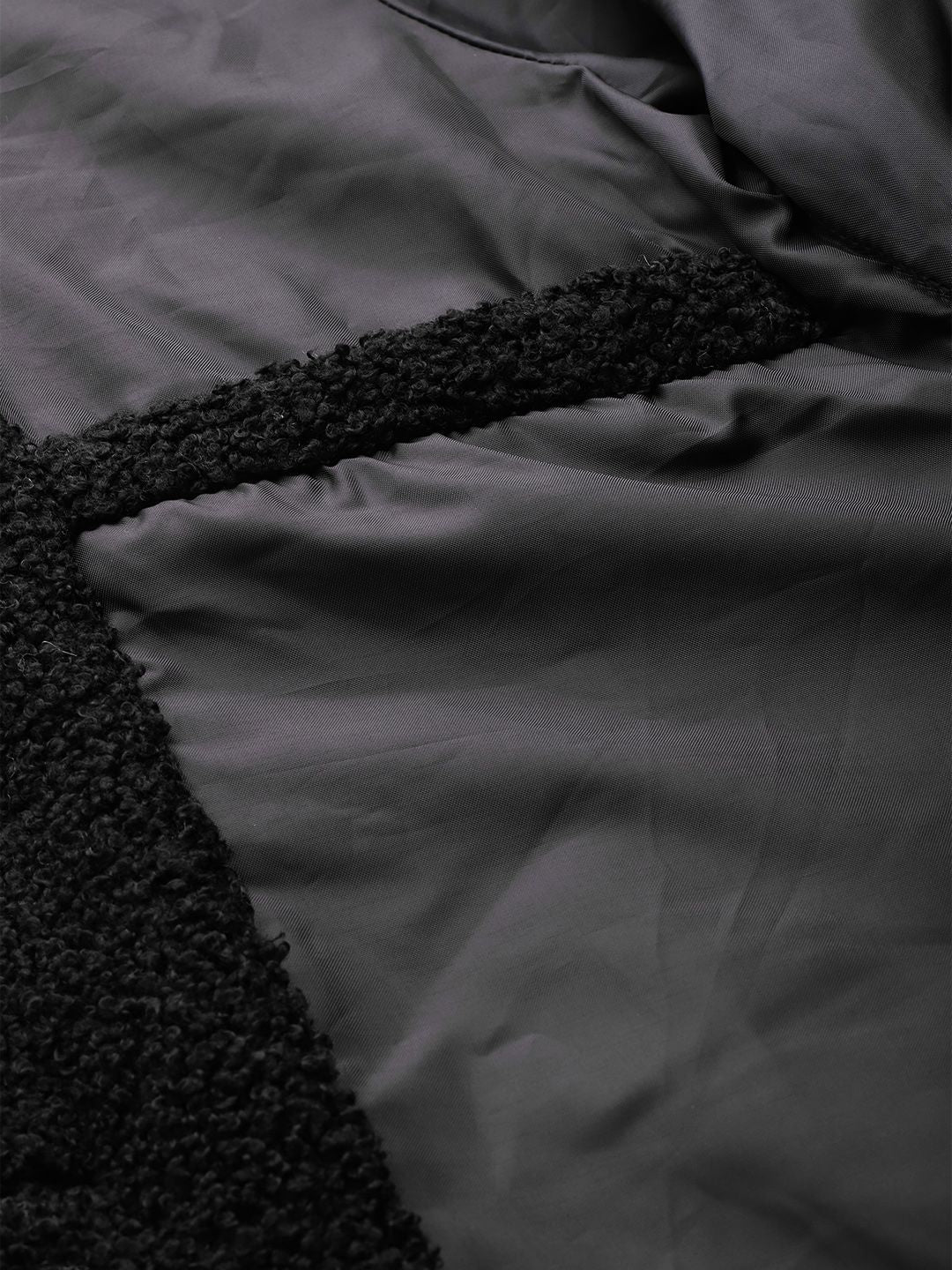 all about you Overcoat with Sherpa Detail