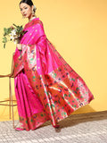 Saree mall Ethnic Motifs Saree With Woven Design Border