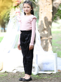 Cutiekins Girls High-Rise Pleated Trouser