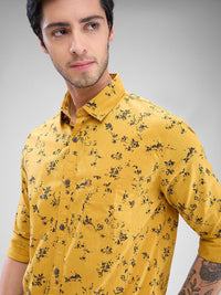 SPYKAR Men Slim Fit Floral Printed Casual Shirt