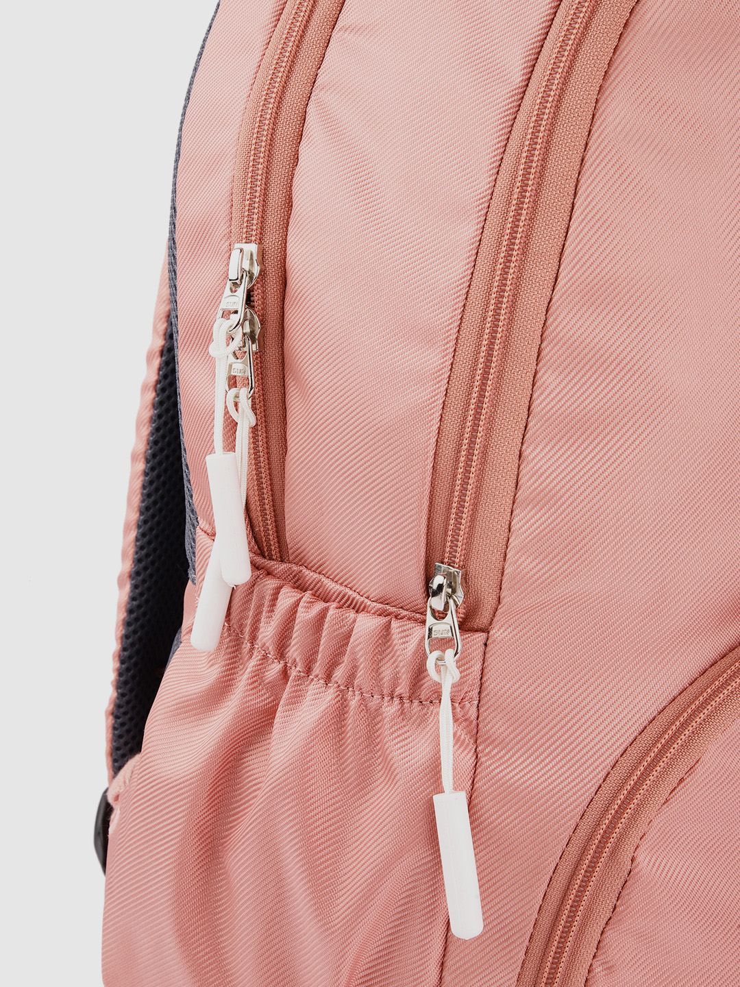 Lino Perros Women Striped Medium-Sized Backpack with Laptop Compartment 21L