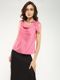 RAREISM Cowl Neck Top