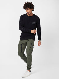 SPYKAR Round Neck Sweatshirt