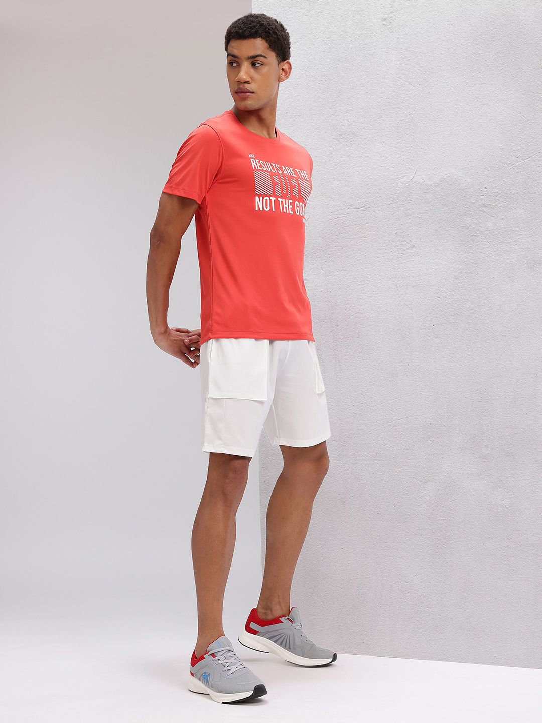 HRX by Hrithik Roshan Typography Print Regular Fit Training T-shirt