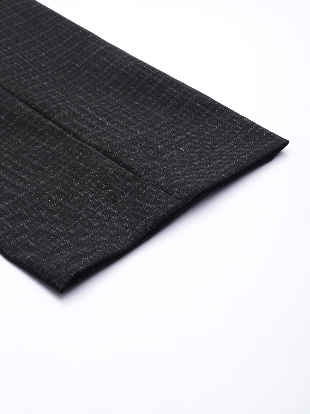 Park Avenue Men Checked Smart Fit Formal Trousers