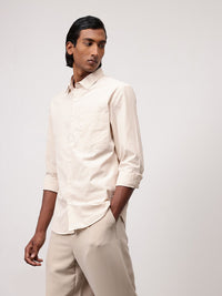 ether Classic Fit Gingham Checks Pure Cotton Shirt