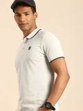 Being Human Polo Collar Pure Cotton T-shirt