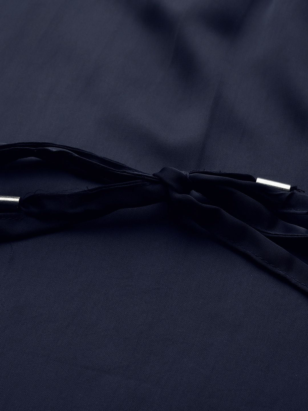 all about you Satin A-Line Dress with Belt